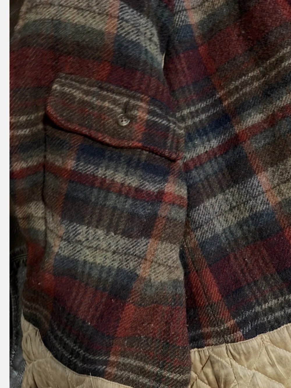 RRL Ralph Lauren Leather Jacket Double RL VNTG 1990's USA Triple Star Shearling - Picture 7 of 16